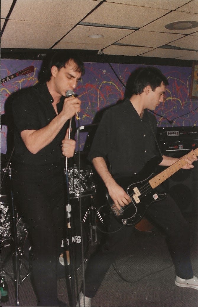 The Smithereens in 1983 at the Court Tavern in New Brunswick. Pictured from left to right are the late Pat DiNizio and Mike Mesaros.