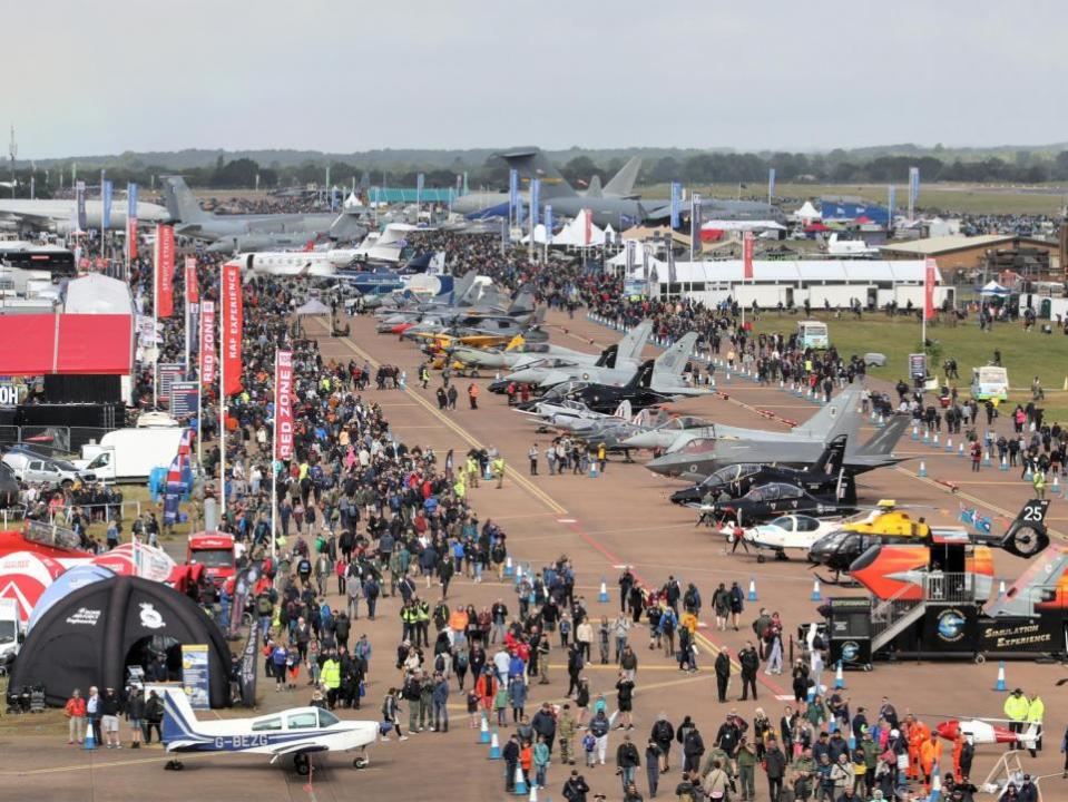 Oxford Mail: RIAT was attended by 150,000 people last year.