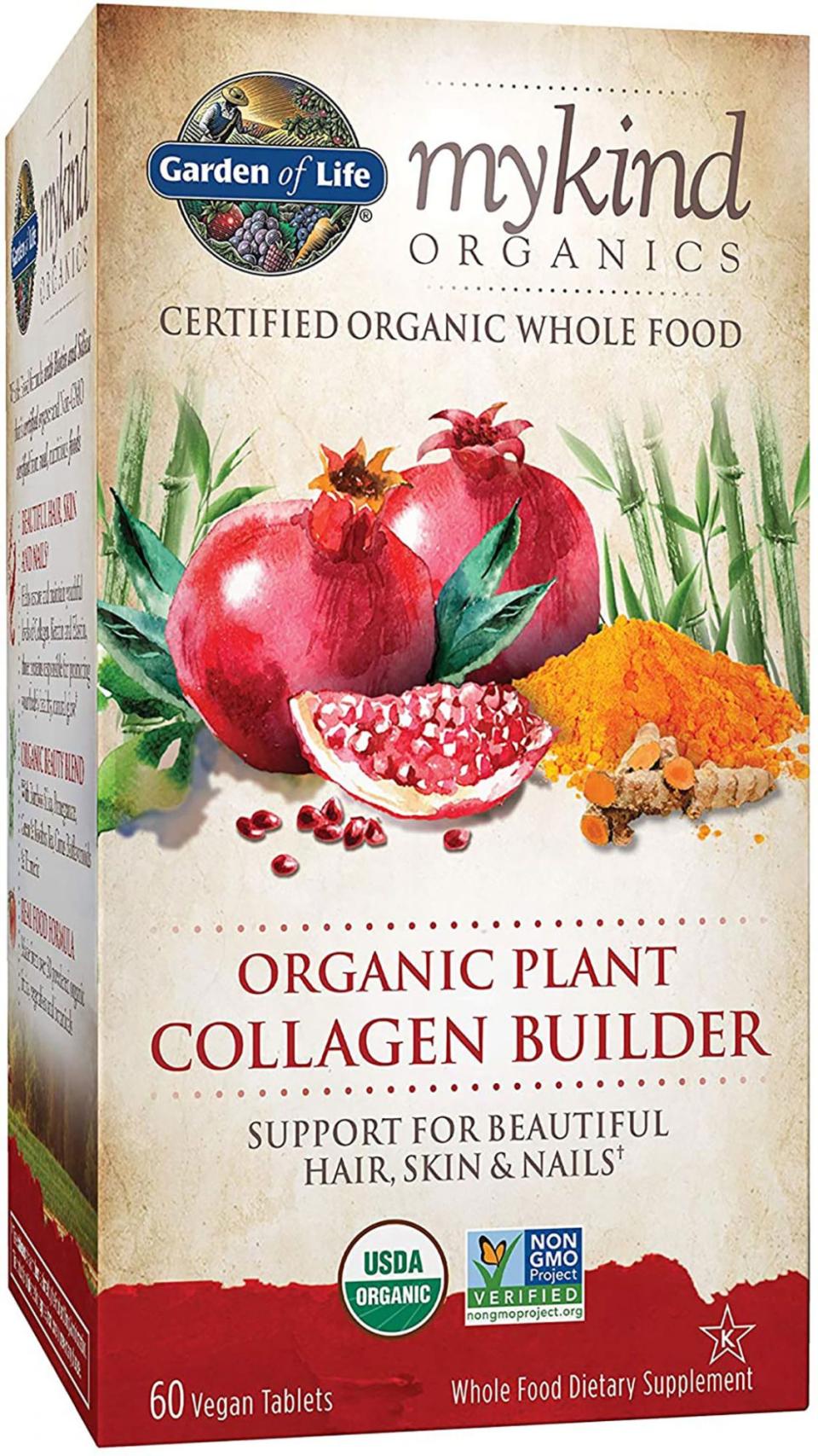 Best Organic Option: Garden of Life Vegan Collagen Builder