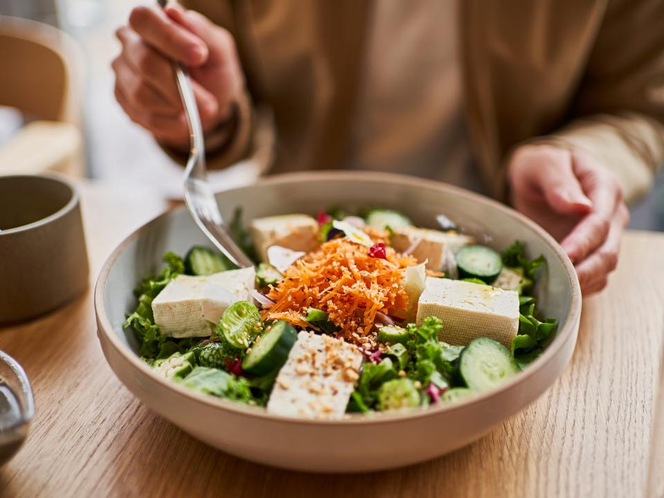 Tofu salad