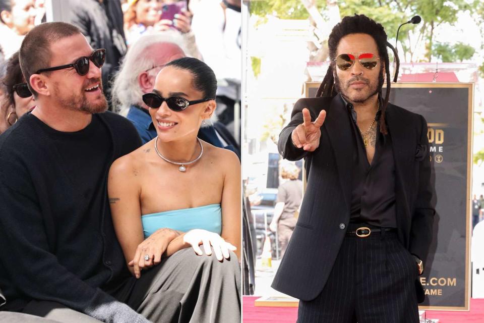 <p>Matt Baron/BEI/Shutterstock, JC Olivera/Variety via Getty</p> From left: Channing Tatum, Zoë Kravitz and Lenny Kravitz