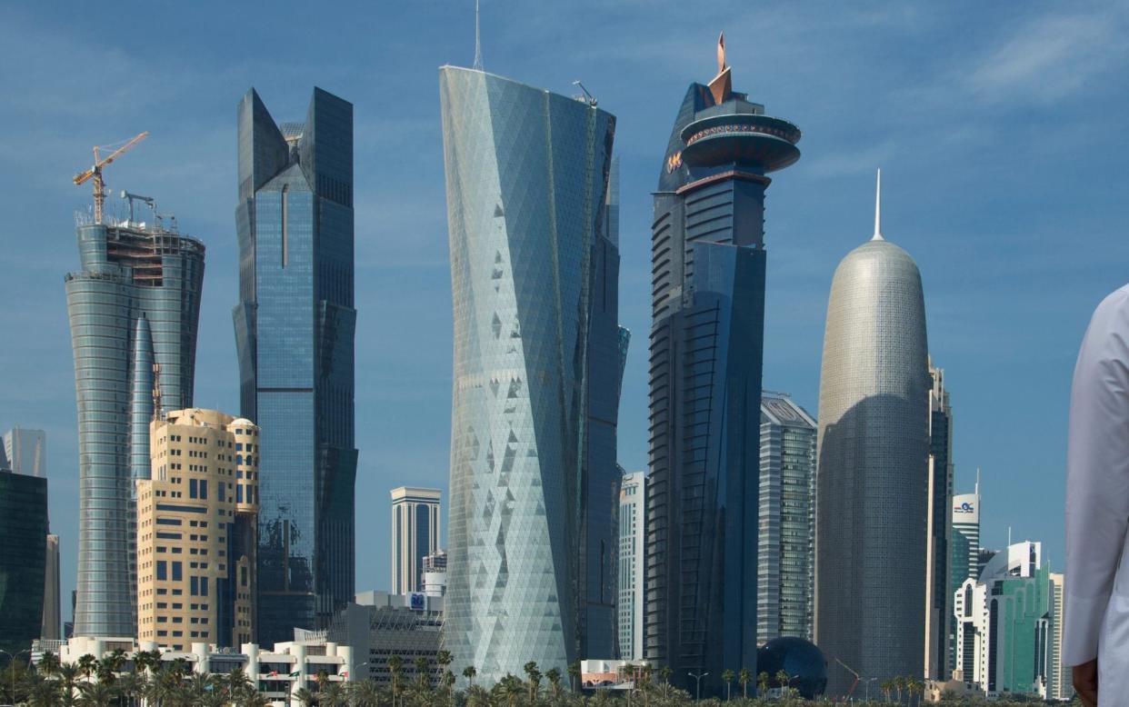 View of skyscrapers of central Doha - Cultura 