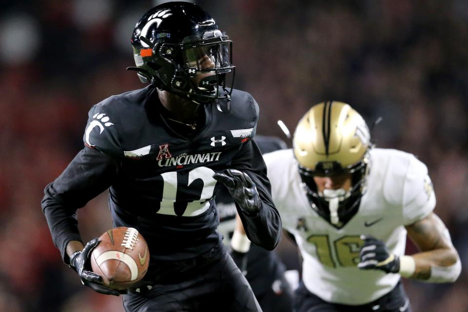 Cincinnati cornerback Ahmad "Sauce" Gardner could hear his name called in the top 10 of the first round.