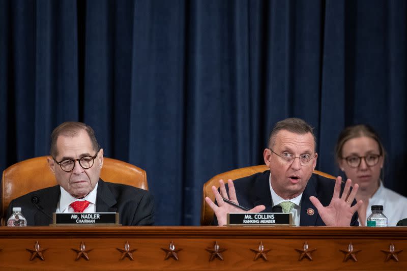 House Judiciary Committee Debates Articles Of Impeachment Against President Trump