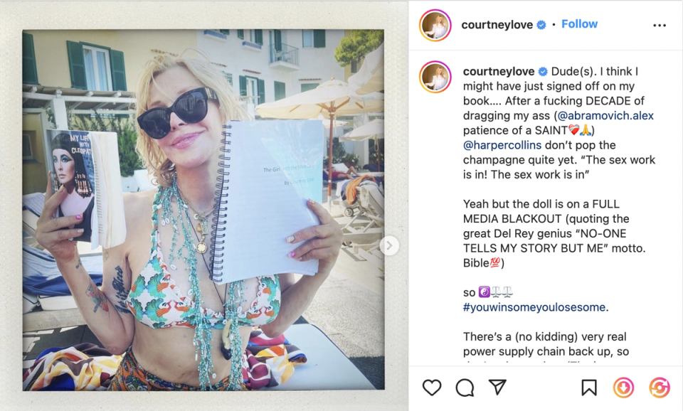 (Courtney Love/Instagram)