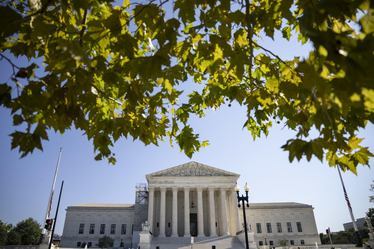 The Supreme Court building.