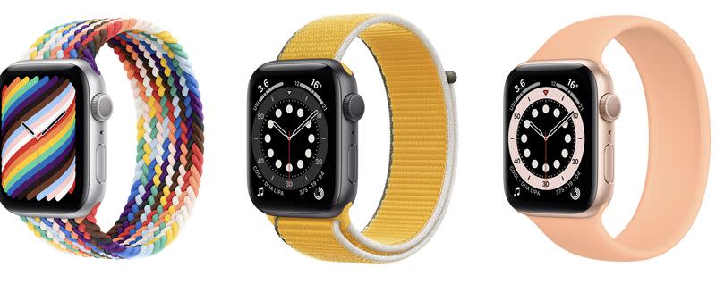   Apple Watch Series 6 具有監測血氧功能。（圖／資料照）