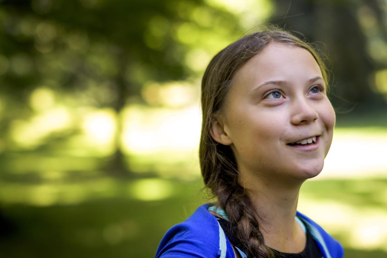 Greta Thunberg, a 16-year-old climate change activist who is known for her bluntness, told Democratic lawmakers at a Senate forum Tuesday to “save your praise.