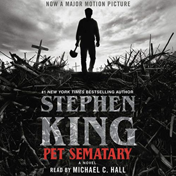 Narrated by: Michael C. HallWhat it's about: Dexter's Michael C. Hall reads the story that centers Dr. Louis Creed, who has just moved to a new town in Maine. There he finds danger near graveyard in the woods where generations of children have laid to rest their beloved pets. Start listening here.