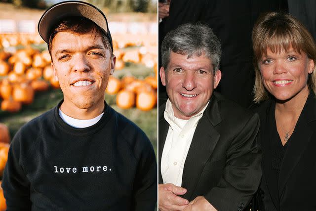 Zach Roloff/Instagram; Thos Robinson/Getty (L-R) Zach, Matt and Amy Roloff