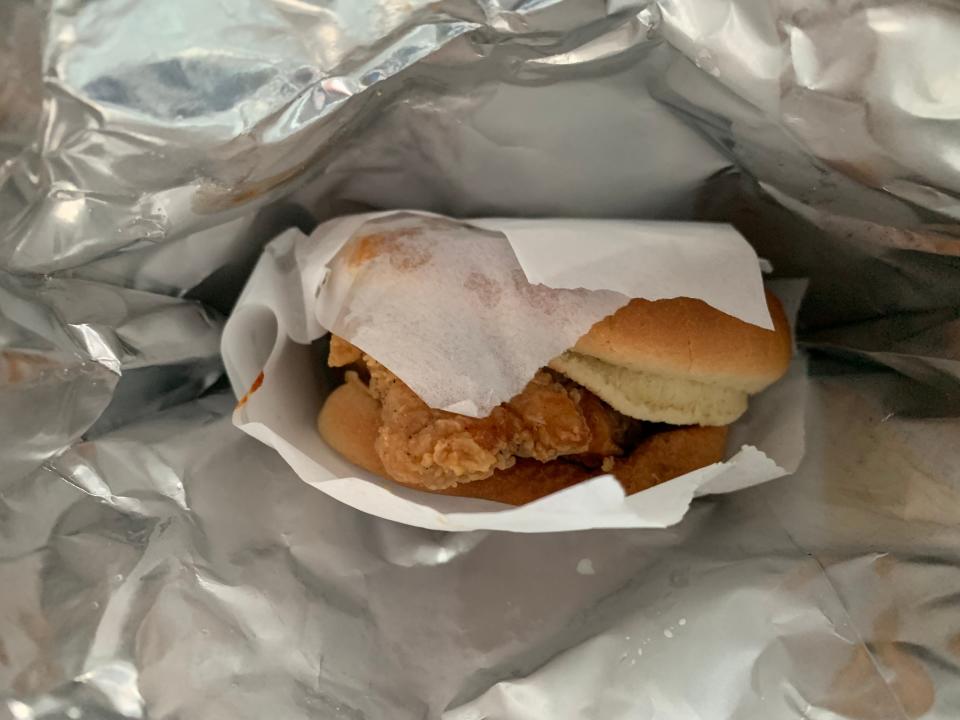 KFC Chicken sandwich