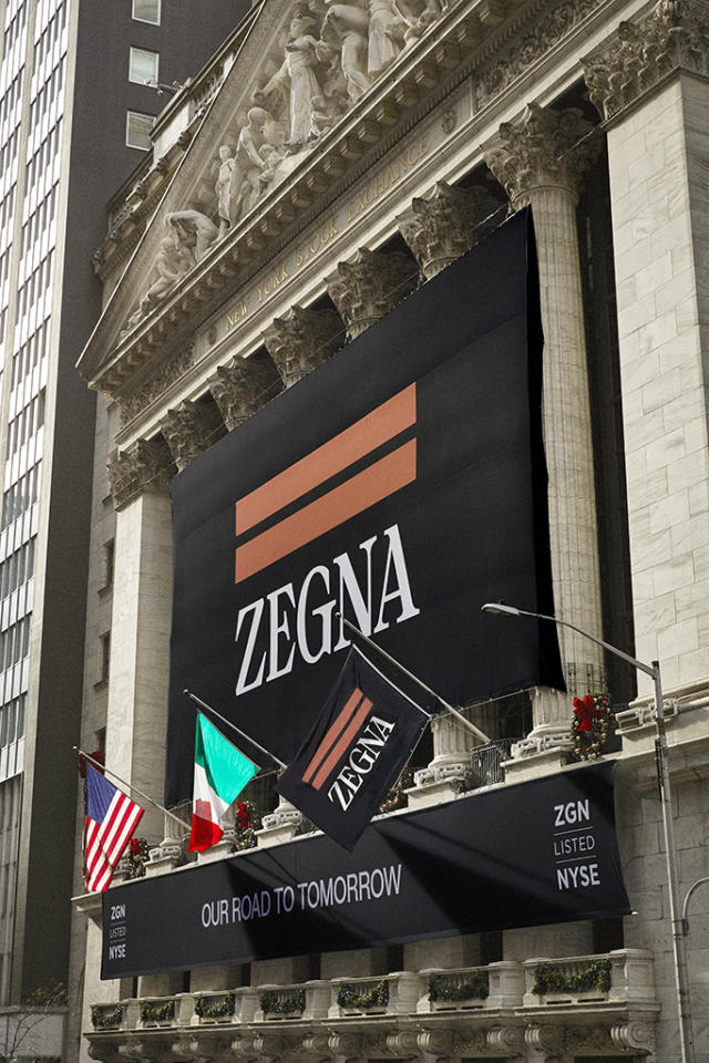 Zegna shares surge in New York after SPAC deal