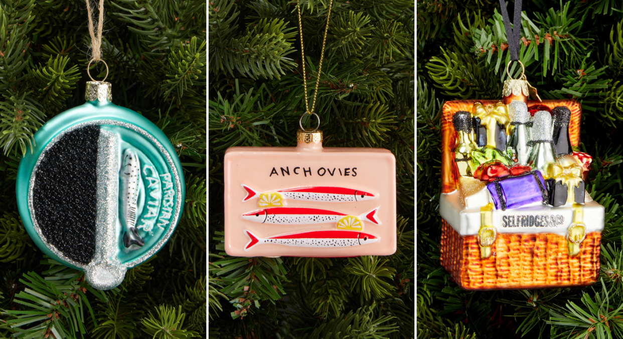 Selfridges has revealed the top Christmas bauble trends for 2023. (Selfridges)