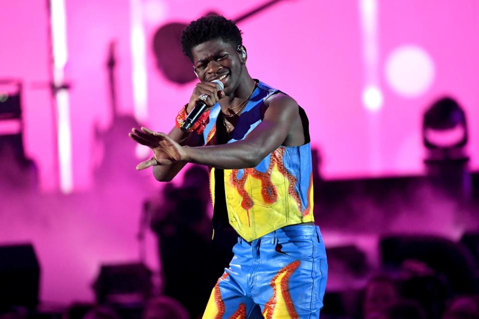 Lil Nas X performs during the iHeartRadio Music Festival on Sept. 20, 2019 in Las Vegas.