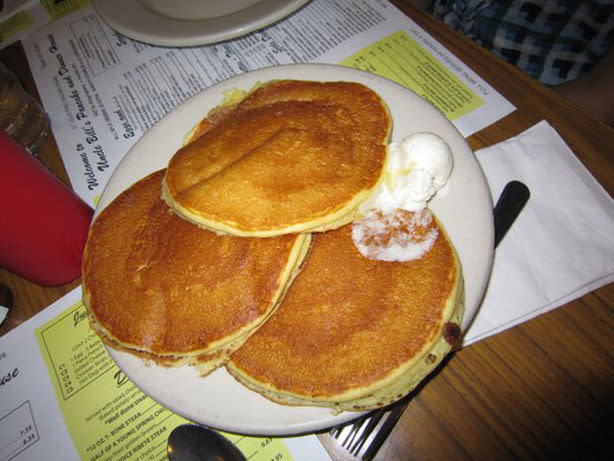 The Pancakes at Uncle Bill's Pancake and Dinner House