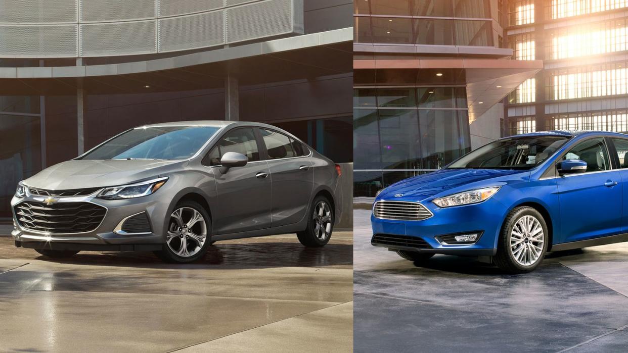 Chevrolet Cruze and Ford Focus