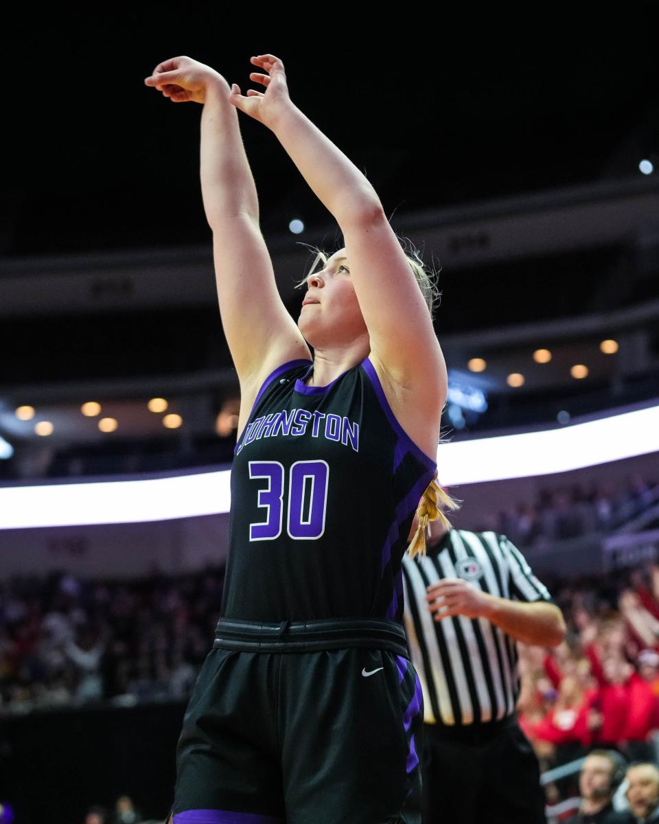 Johnston guard Aili Tanke plans to head to Iowa State once her high school career wraps up.
