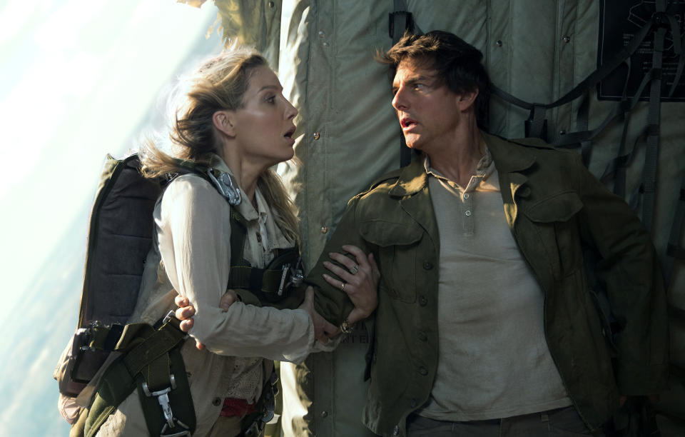 Tom Cruise and Annabelle Wallis (‘The Mummy,’ 2017)