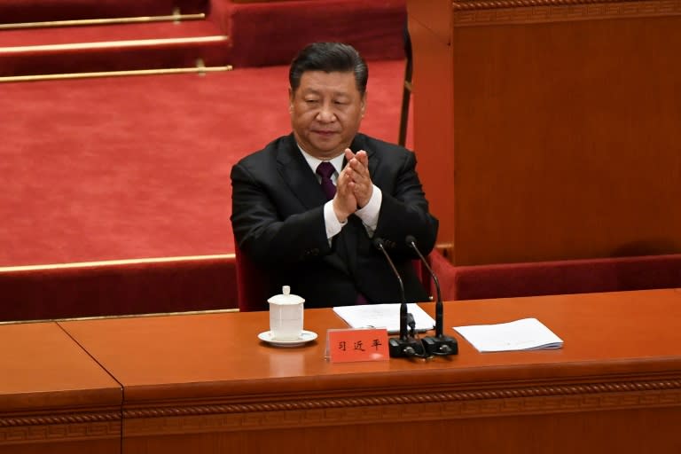 President Xi Jinping warned that no one would 'dictate' China's development path