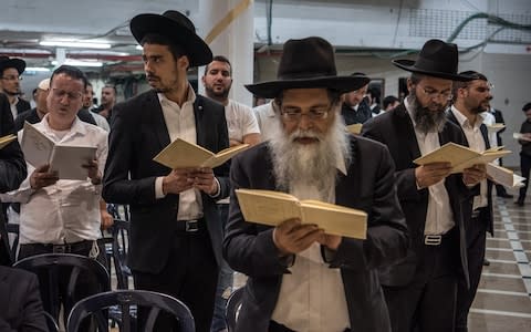 Ultra-Orthodox parties are adept at getting their voters to the polls - Credit: New York Times / Redux / eyevine