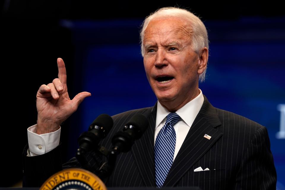 Biden (Copyright 2021 The Associated Press. All rights reserved)