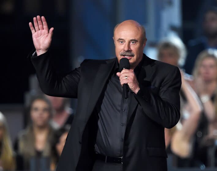 ARLINGTON, TX - APRIL 19: TV personality Phil McGraw speaks onstage during the 50th Academy of Country Music Awards at AT&T Stadium on April 19, 2015 in Arlington, Texas. (Photo by Ethan Miller/Getty Images for dcp)