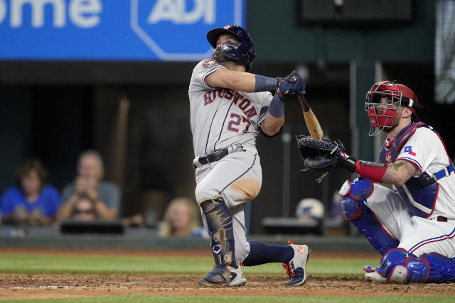 Houston Astros reinstate Alvarez and Altuve from injured list ahead of  finale against Rangers