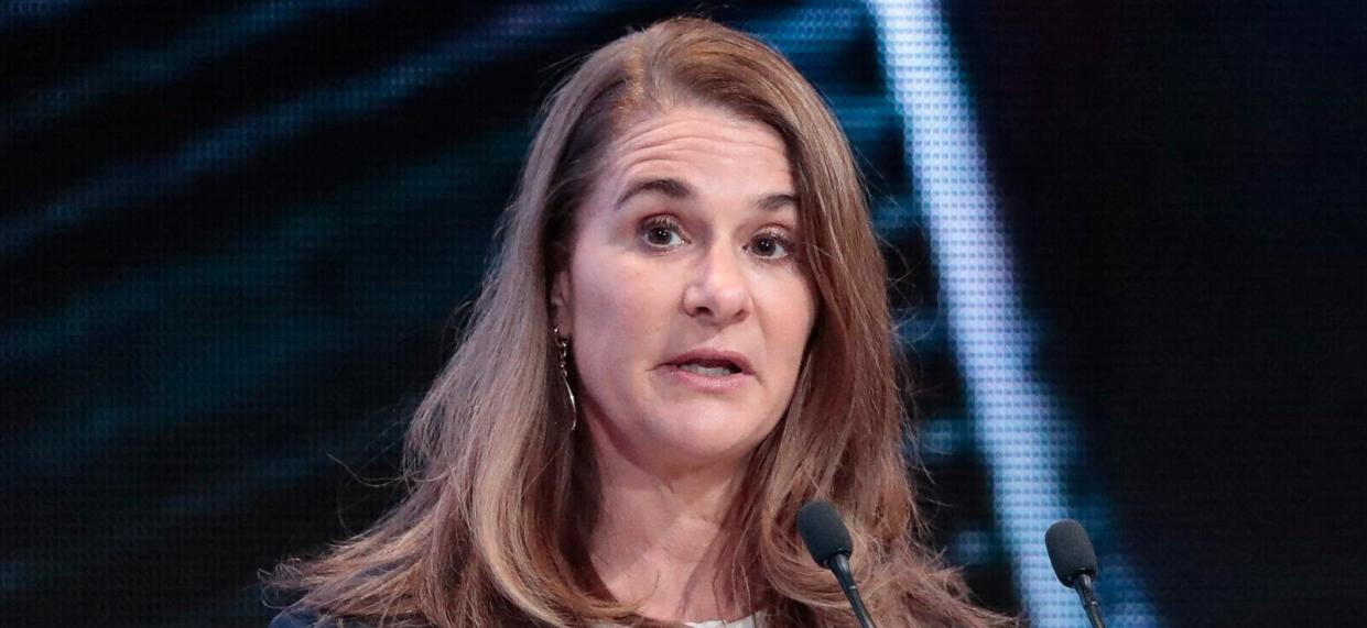 Melinda Gates at French Economic Ministery for 2nd Edition of Les Rendez vous de Bercy