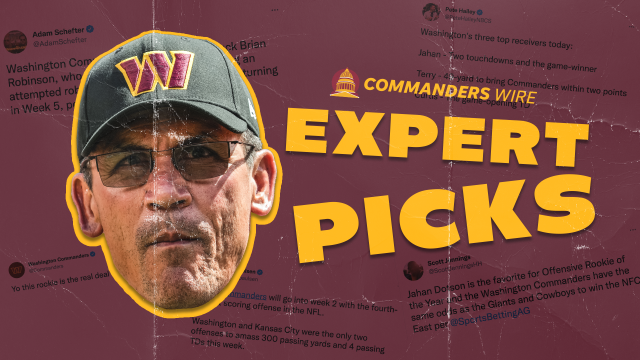 NFL Week 1 picks: Who the experts are taking in Commanders vs