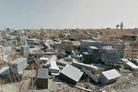 Namie town, Japan, just north of the failed Fukushima nuclear power plant. Google recently sent its Street View team into Namie, still within the nuclear exclusion zone, to document the empty streets and fields, deserted now for more than two years.