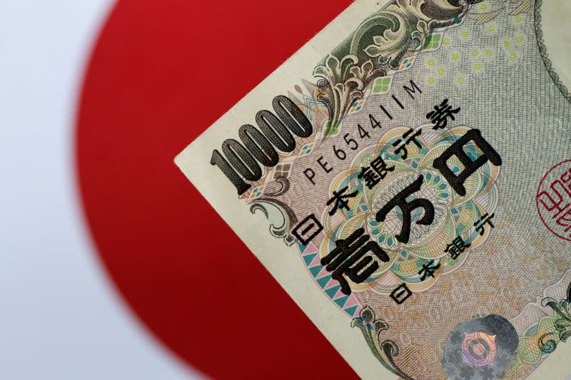 Illustration photo of a Japan Yen note