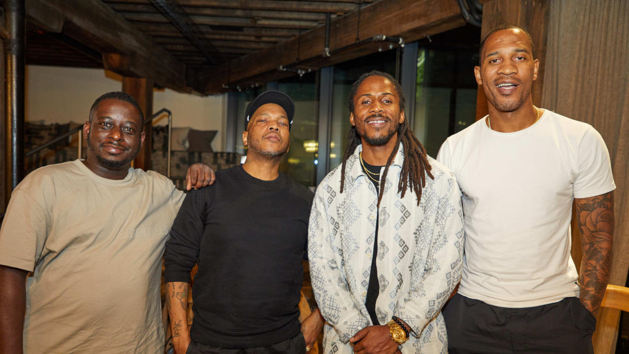 Keith Nelson Jr., Styles P, D Smoke, Percell Dugger at 'Men's Health' Hip-Hop Health event