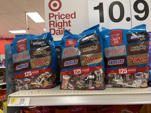 Review: Halloween Candy Prices and Selection at Walmart Versus Target