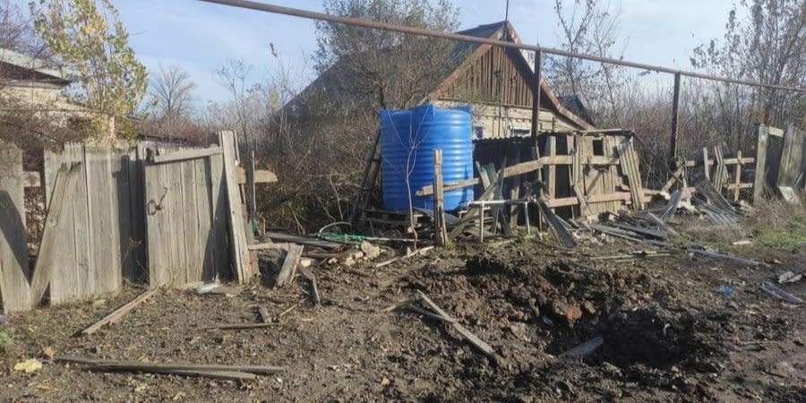 Consequences of Russian shelling in Donetsk Oblast
