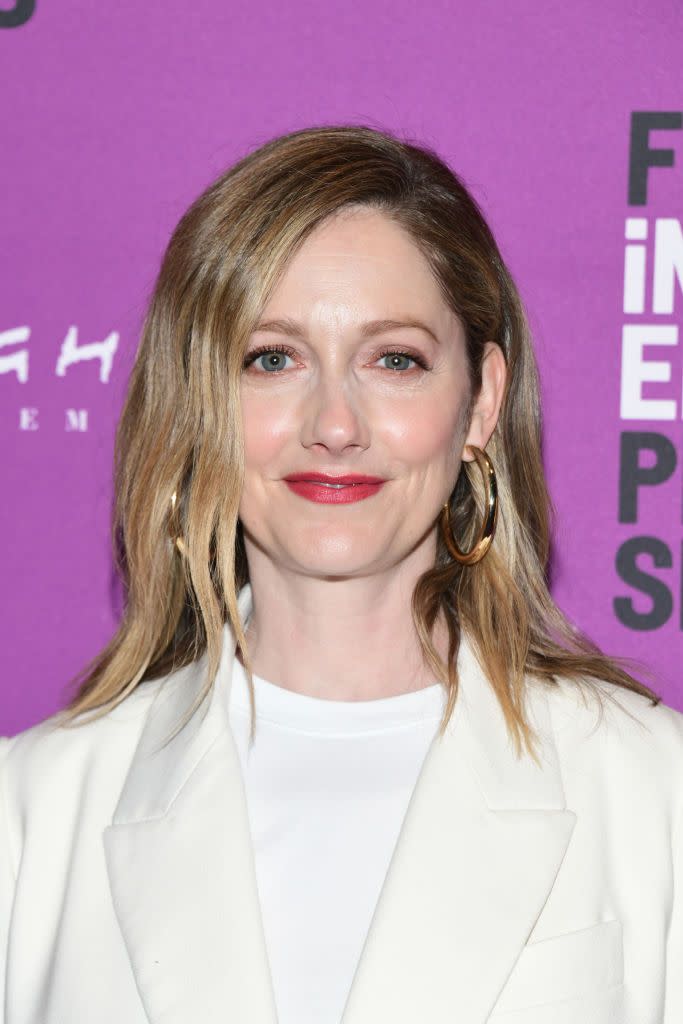 <p>We all know and love Judy Greer, with a CV including 13 Going on 30 and 27 Dresses how can we not? Recently she starred in Jurassic World and had a recurring role in Archer.</p><p><strong>The current issue of Cosmopolitan UK is out now and you can </strong><a href="https://www.hearstmagazines.co.uk/cosmopolitan-magazine-subscription-website?utm_source=cosmopolitan.co.uk&utm_medium=referral&utm_content=article" rel="nofollow noopener" target="_blank" data-ylk="slk:SUBSCRIBE HERE;elm:context_link;itc:0;sec:content-canvas" class="link "><strong>SUBSCRIBE HERE</strong></a><strong>.</strong></p><p><a href="https://hearst.emsecure.net/optiext/optiextension.dll?ID=nPTl681bgeiKhoMTpW31pzPluR1KbK8iYdv56%2BzY5rdcCoNqPYqUsTx_%2BXEjZKPdzGeMe03lZk%2B1nA" rel="nofollow noopener" target="_blank" data-ylk="slk:Sign up to our newsletter;elm:context_link;itc:0;sec:content-canvas" class="link "><strong>Sign up to our newsletter</strong></a><strong> to get more articles delivered straight to your inbox.</strong></p>