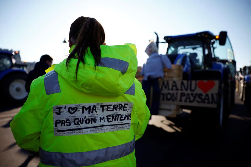 French farmers protest in Paris over pesticide restrictions