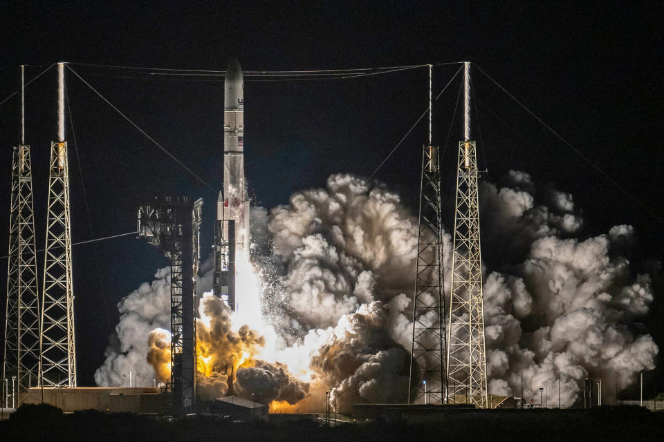 United Launch Alliance's Vulcan Centaur rocket lifts off. (Chandan Khanna / AFP - Getty Images)