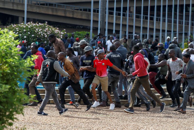 Nationwide protest over the cost of living and against Kenyan President William Ruto's government, in Nairobi