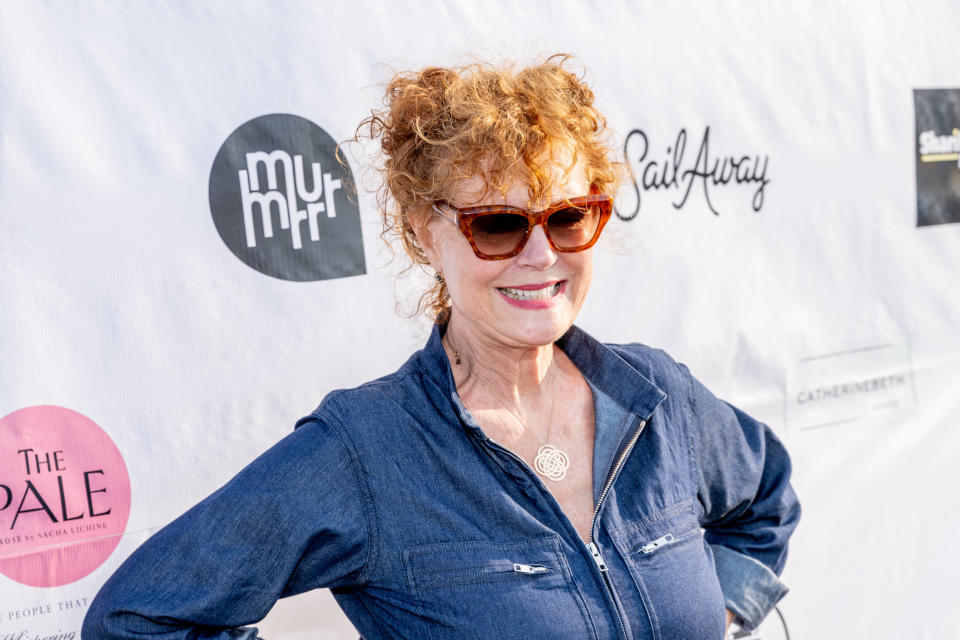 Susan Sarandon, ici à Montauk dans l’État de New York, le 13 juillet.