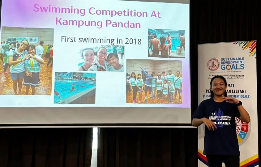 Ex-para swimmer Amber Wong jumps out of the pool into new role, moulding future leaders