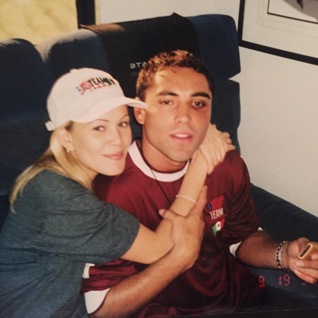 Shanna Moakler and Oscar De La Hoya