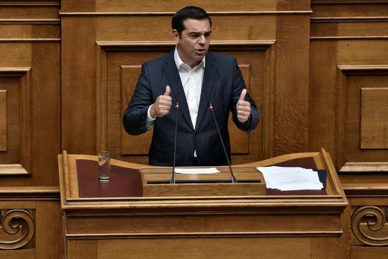 Greece's Prime Minister Alexis Tsipras is likely to avoid any triumphalism over his country's exit from international bailout programmes