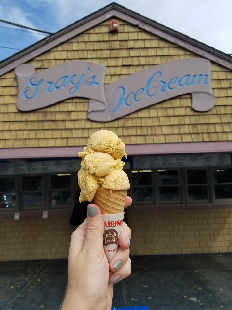 Gray's Ice Cream, Tiverton, Rhode Island