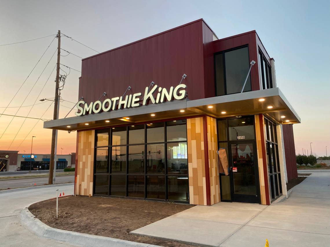 Wichita’s newest Smoothie King opened at K-96 and Greenwich in September 2022.