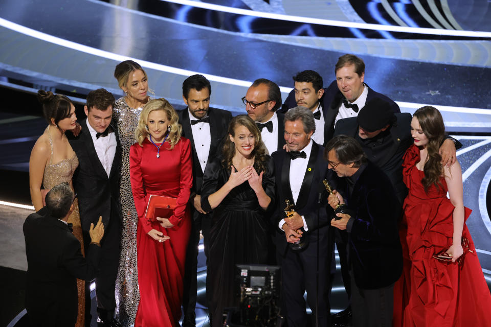 'CODA' won three Oscars, including Best Picture. (Getty)