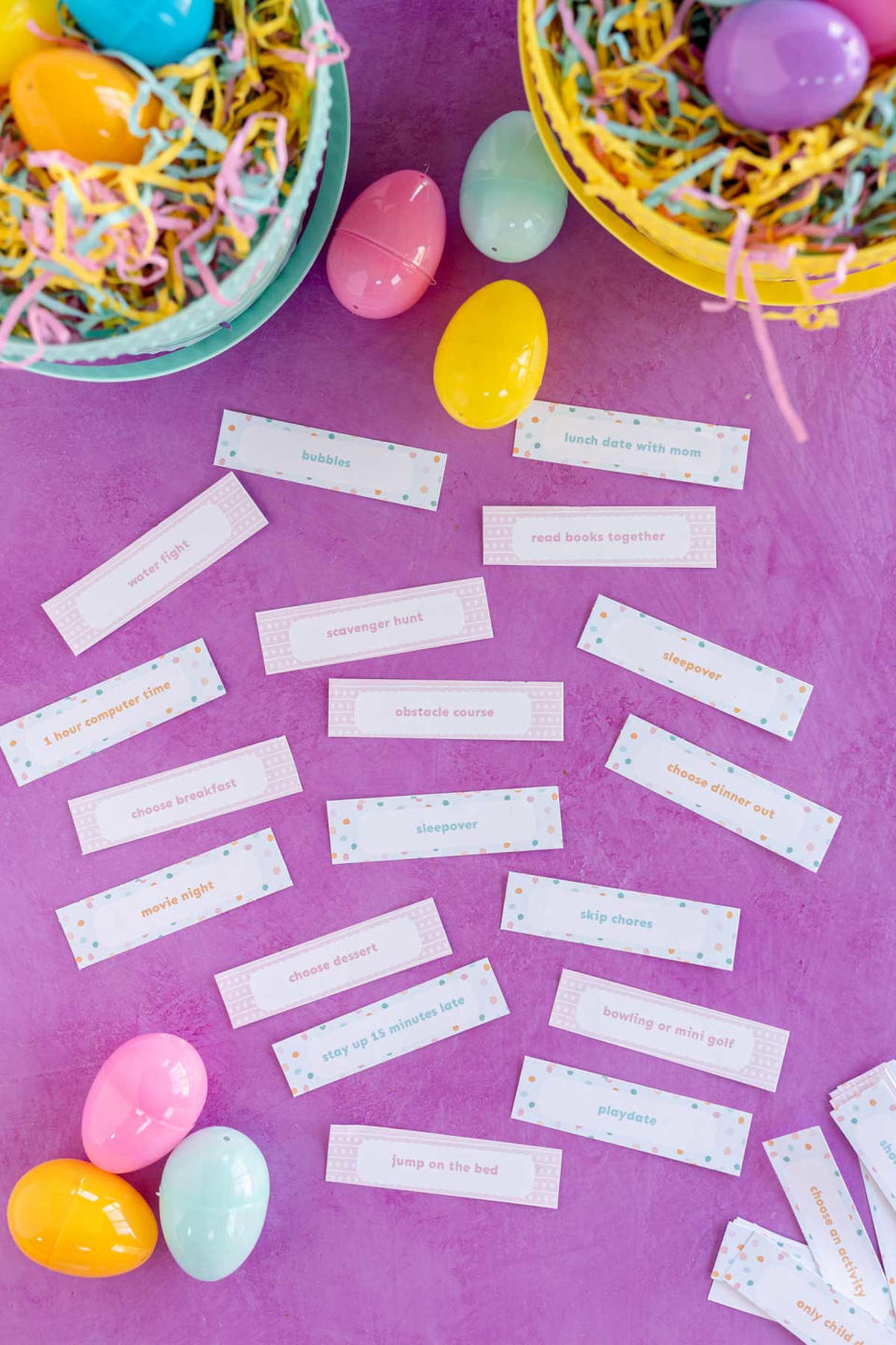 candy free easter egg hunt  (Play Party Plan)