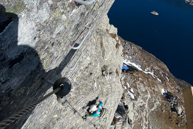 <p>Hornelen Via Ferrata/Courtesy of Visit Nordfjord</p>