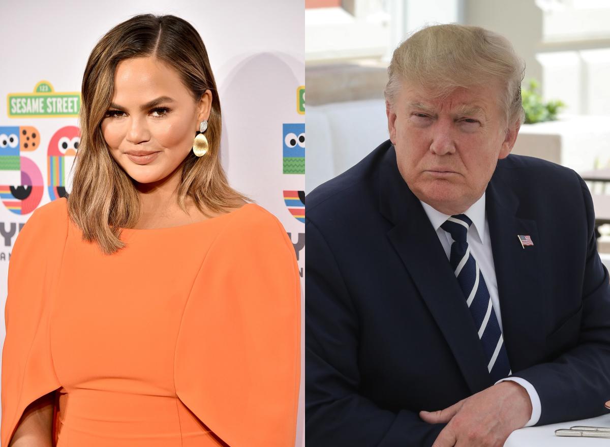 Why Are Chrissy Teigen And Donald Trump Twitter Feuding Again 7879