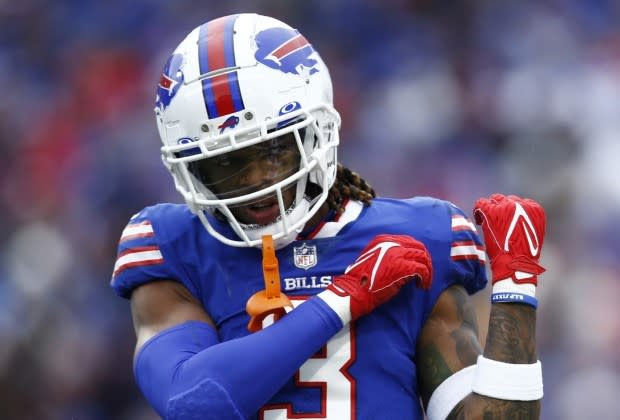 Buffalo Bills Pay Tribute to Injured Damar Hamlin During Sunday's