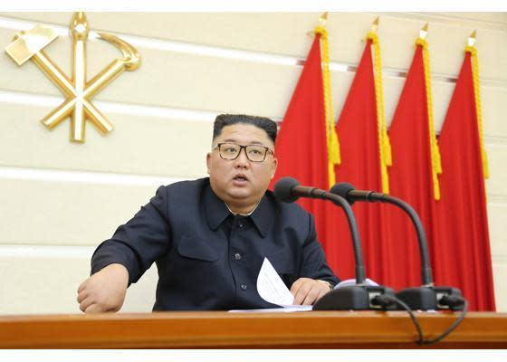 近日金正恩對全球發出聲明，強調北韓已成功撐過病毒威脅，更締造境內0確診記錄。（翻攝網路）